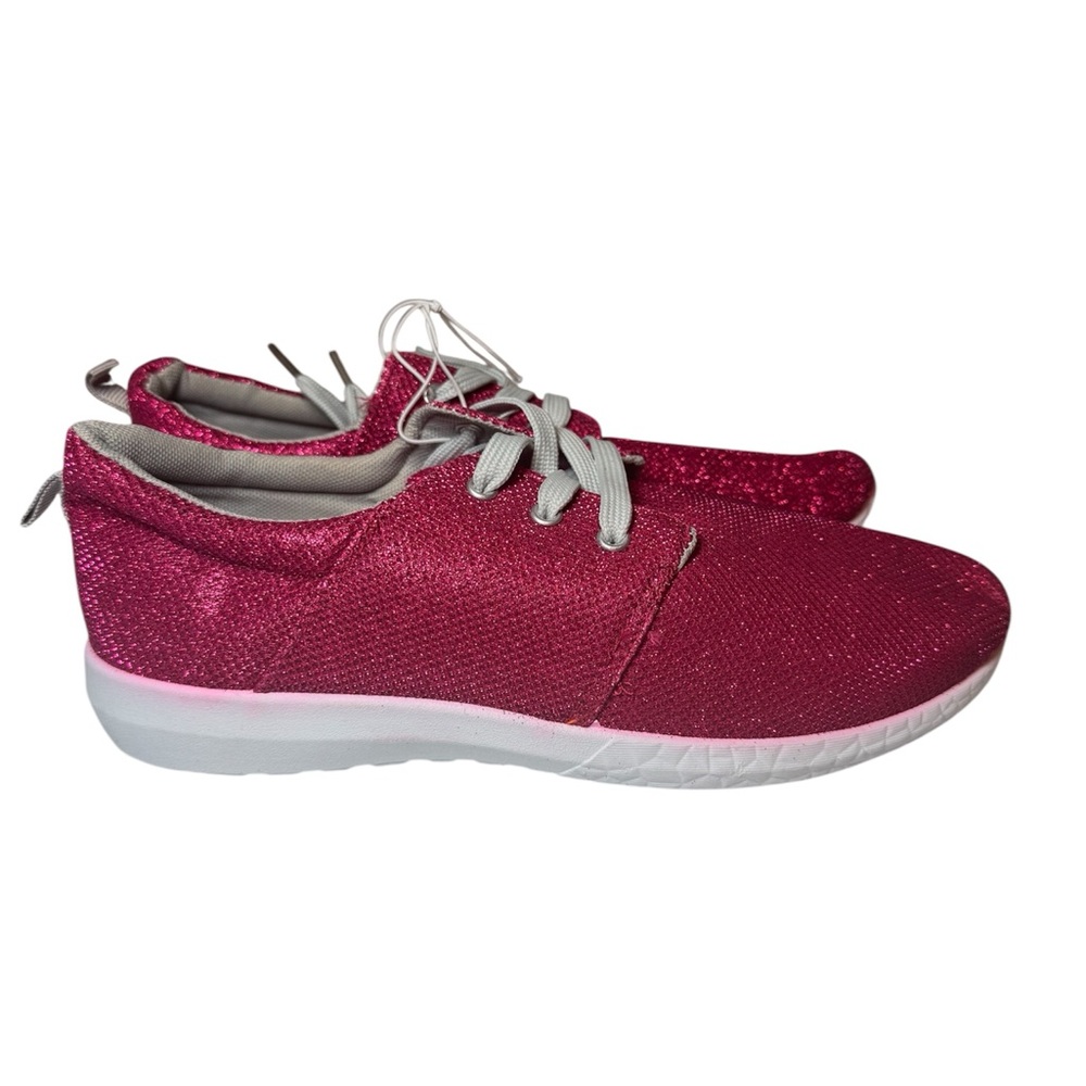 New Women's Sparkling Pink Sneakers